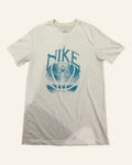 NIKE T-Shirt, White/Green