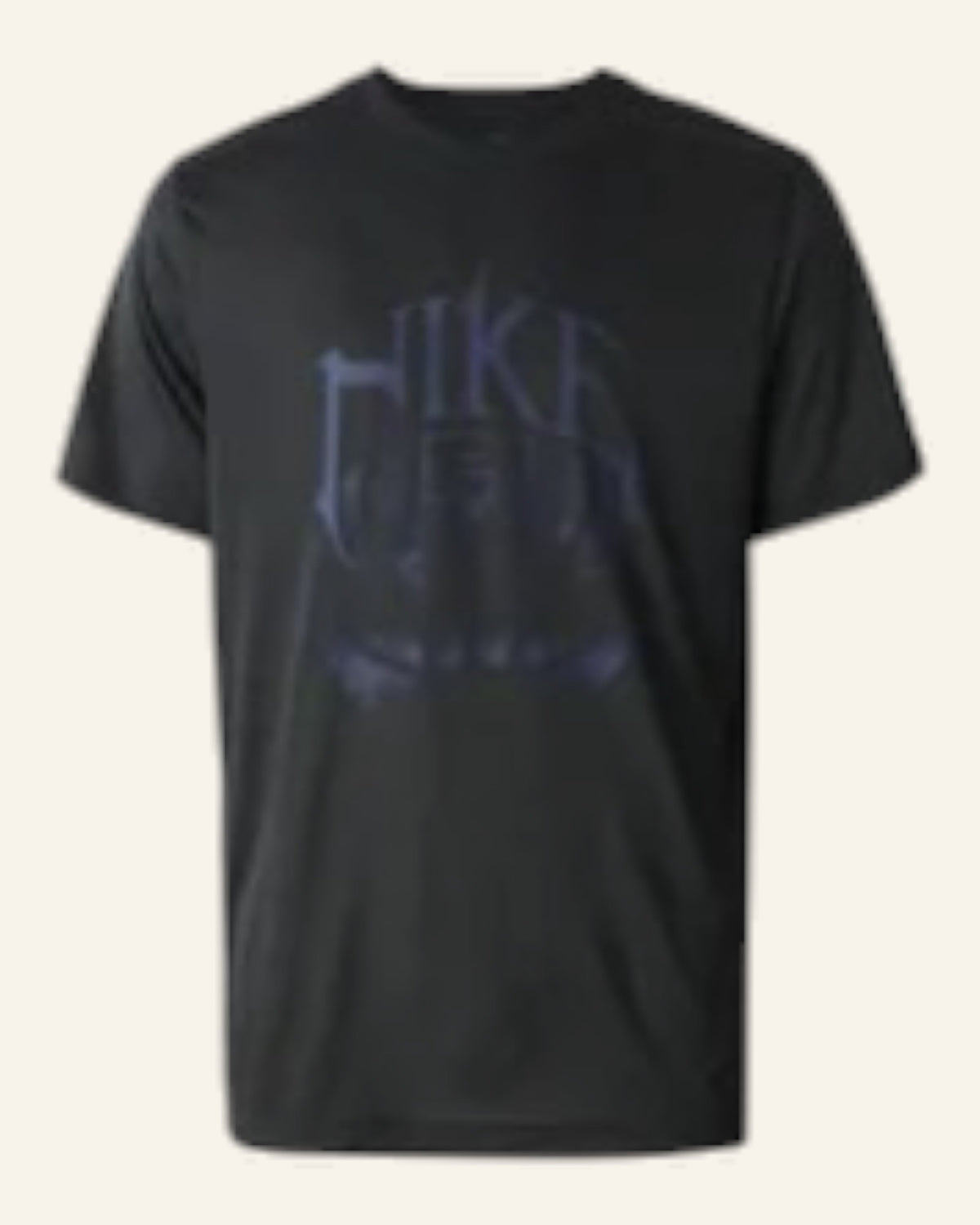 NIKE DRI-FIT T-Shirt, Black/Purple