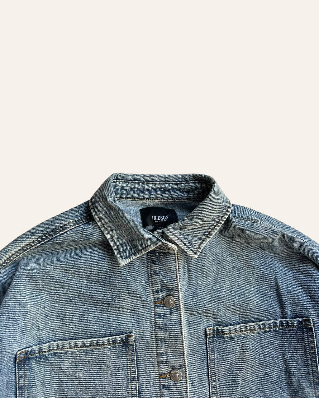 Hudson Denim Jacket, Light Blue