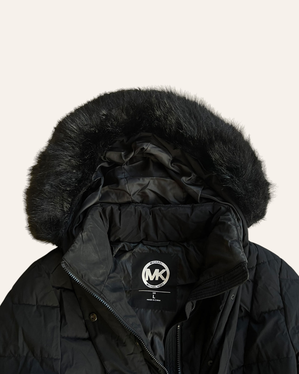 Michael Kors Parkas Jacket, Black