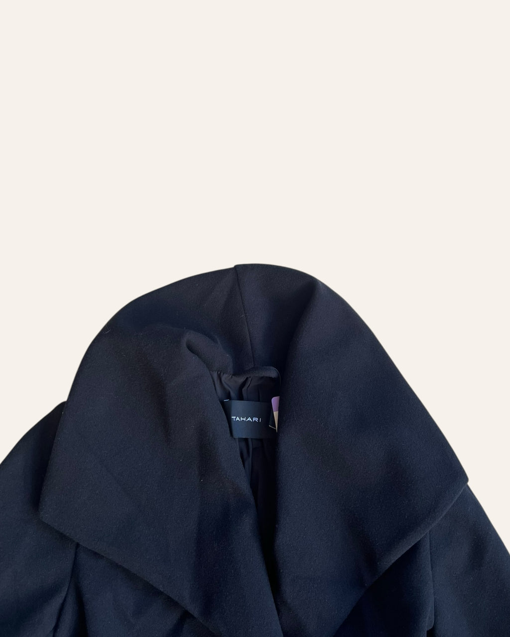 Tahari Coat, Black