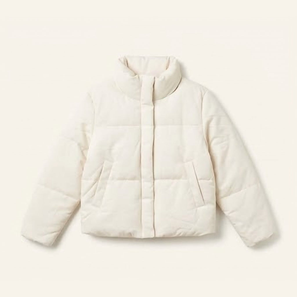 Levi's Corduroy Puffer Jacket, Cream