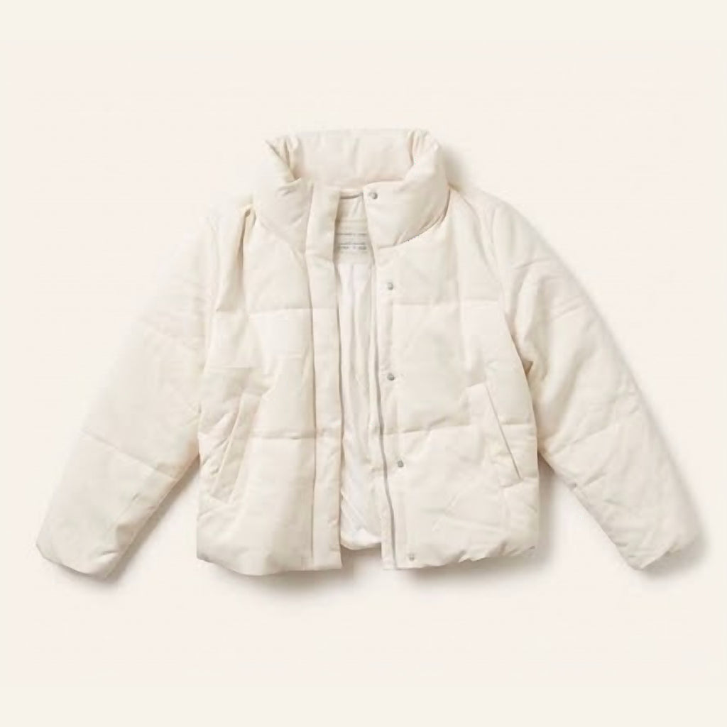 Levi's Corduroy Puffer Jacket, Cream