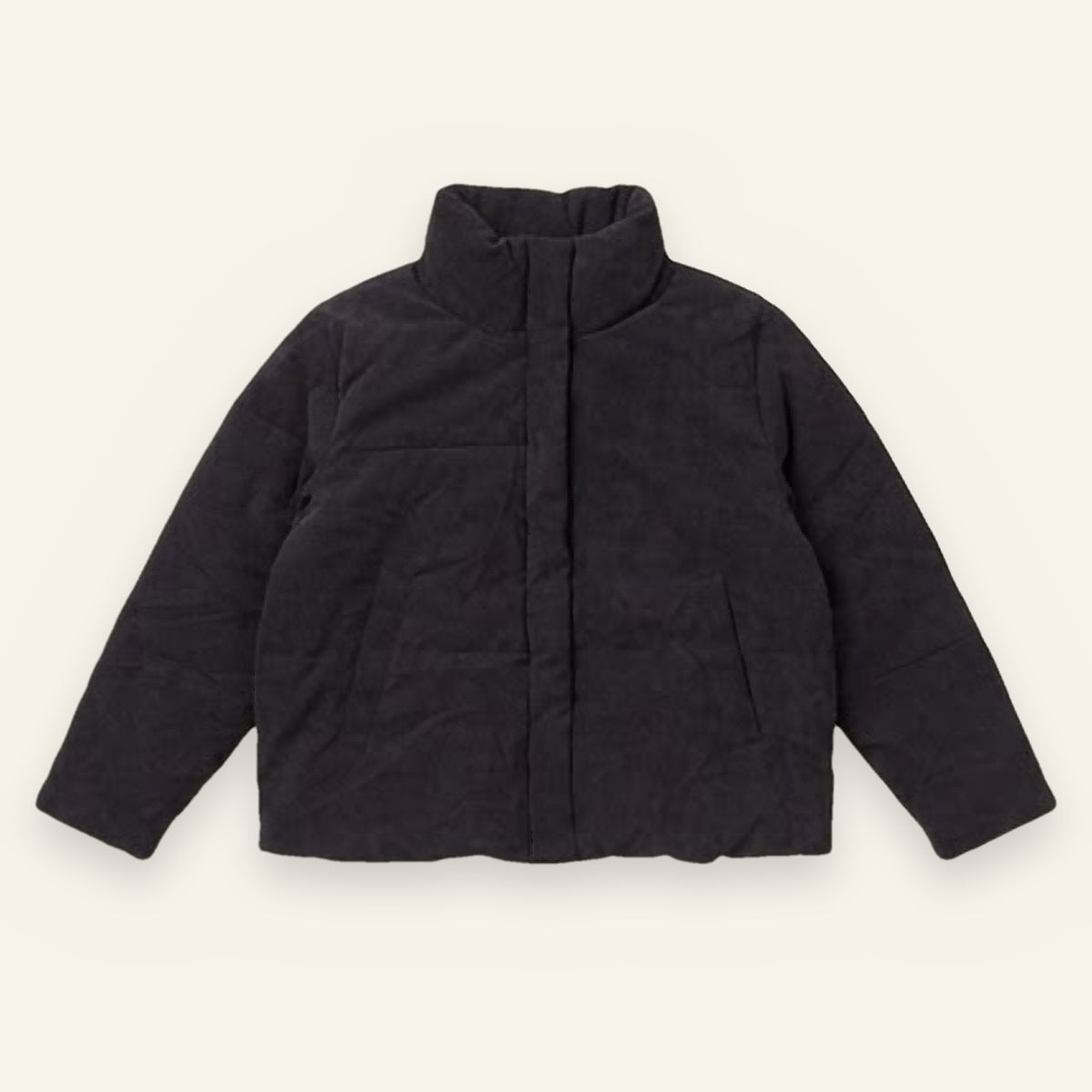 Levi's Corduroy Puffer Jacket, Black