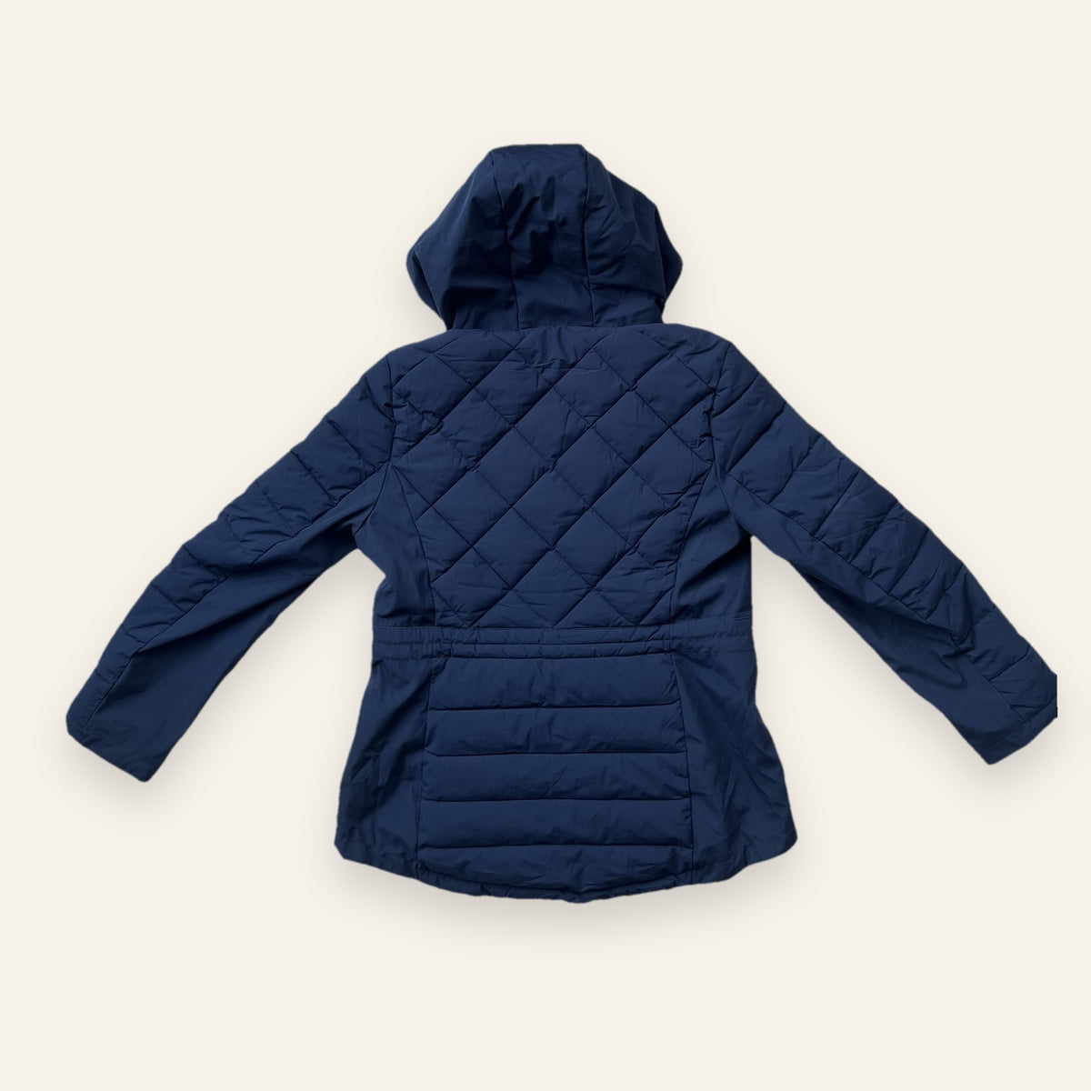 Tommy Hilfiger Quilted Hooded Jacket, Navy