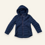 Tommy Hilfiger Quilted Hooded Jacket, Navy