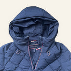 Tommy Hilfiger Quilted Hooded Jacket, Navy
